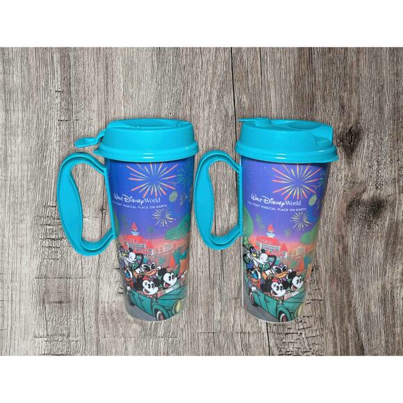 Disney Other - Disney refillable mug set of 2